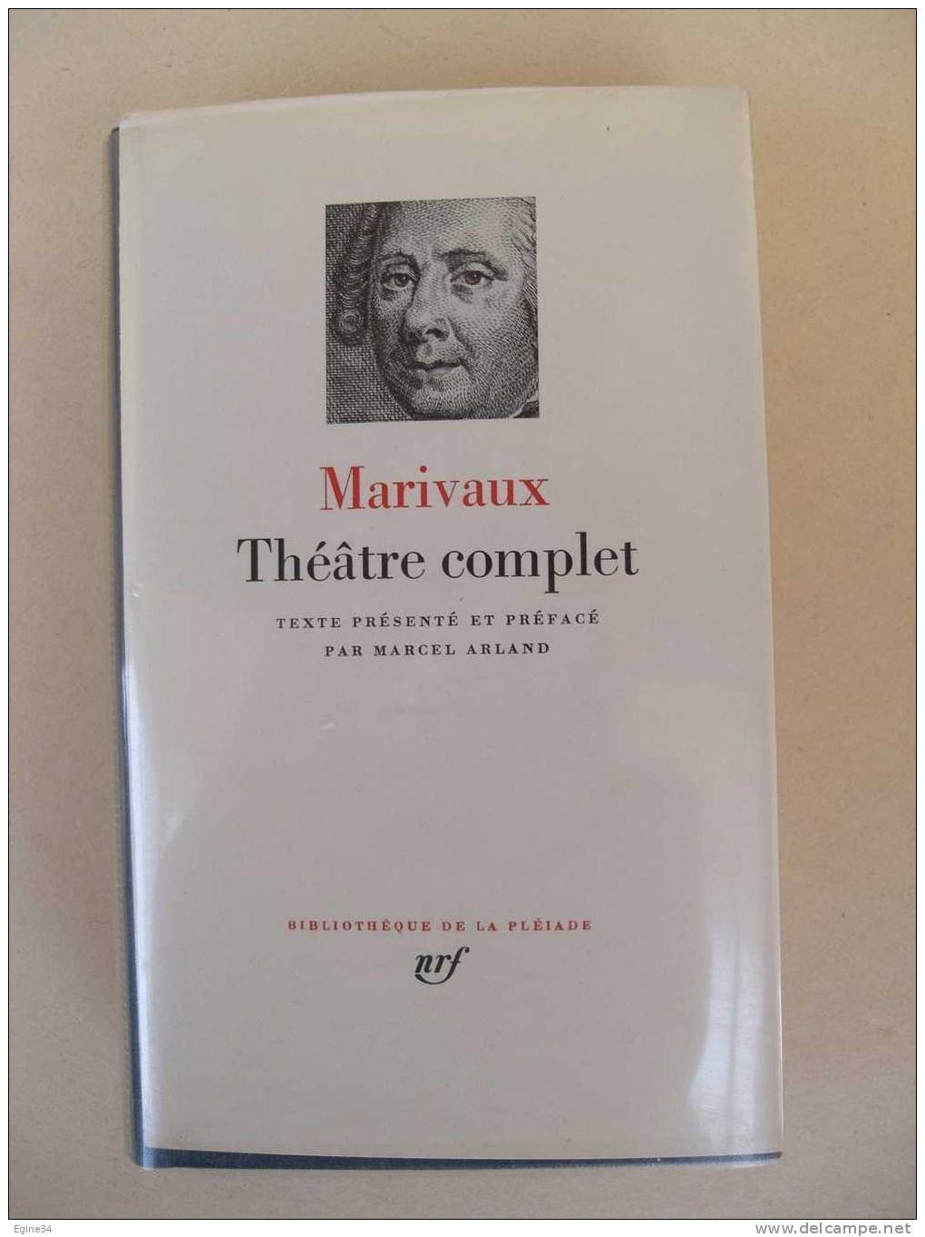 Bibliothèque De La PLEIADE No 79 -  MARIVAUX  - Théâtre Complet - La Pléiade