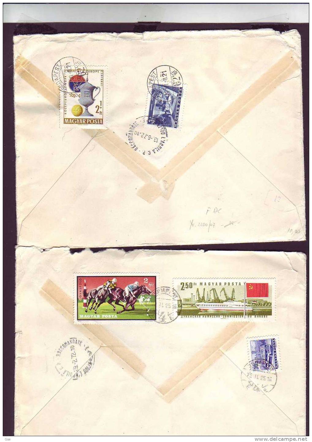 UNGHERIA  1972 -   Yvert   2200/7 - FDC - Raccomandata Per L'Italia - Olimpiadi Sapporo - Winter 1972: Sapporo