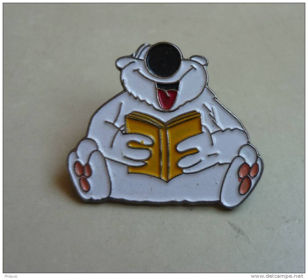 PIN´S CUBITUS ASSIS QUI LIT UN LIVRE LOMBARD 1990 DUPA - Pin's