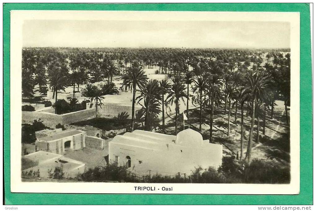 TRIPOLI - OASI - Libye