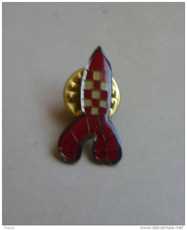 PIN'S TINTIN FUSEE ATLAS - Pins