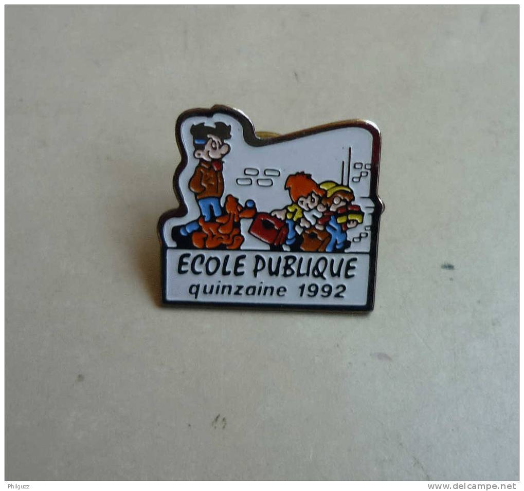 PIN´S BOULE ET BILL ECOLE PUBLIQUE 1992 ROBA - Pin's