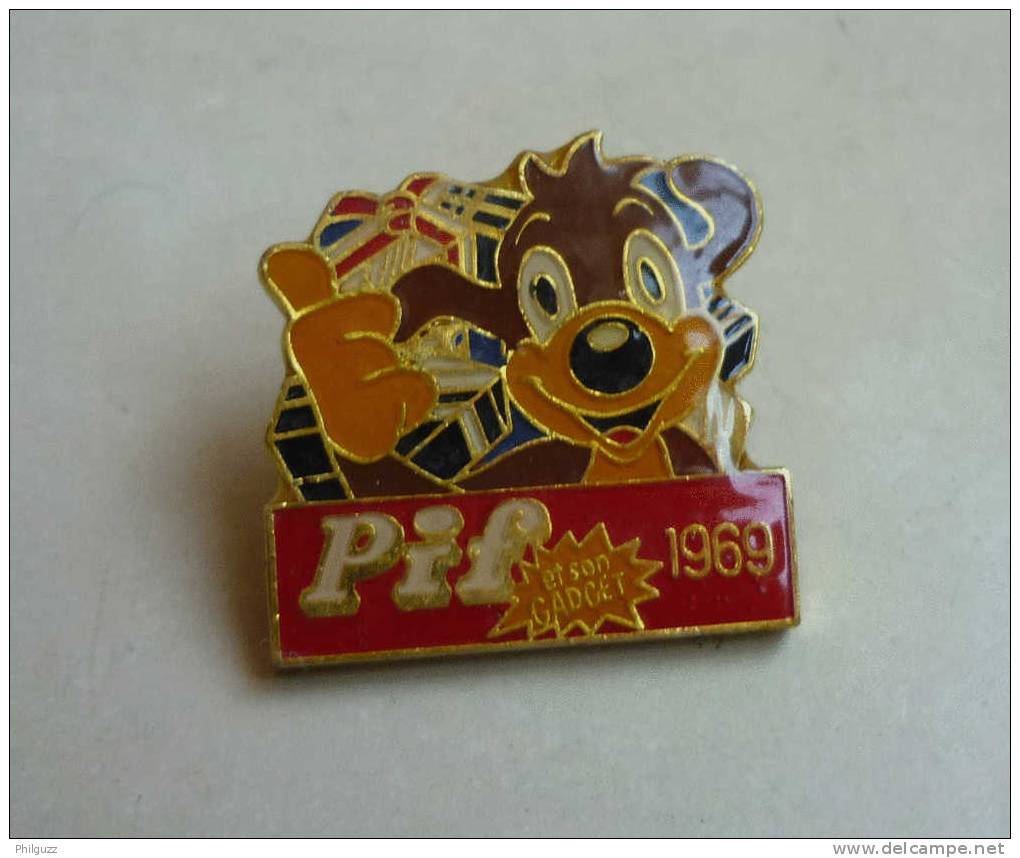 PIN'S PIF ET SON GADGET 1969 VMS 1991 Pif N°1172 - Pin's