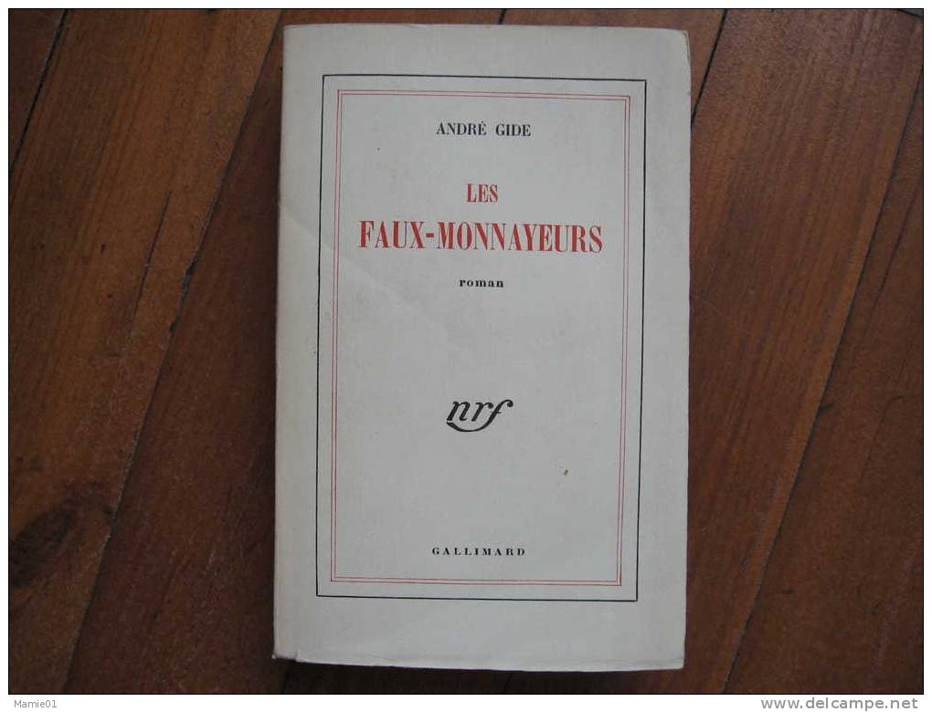 Livre  Les Faux Monnayeurs     André Gide - Other & Unclassified