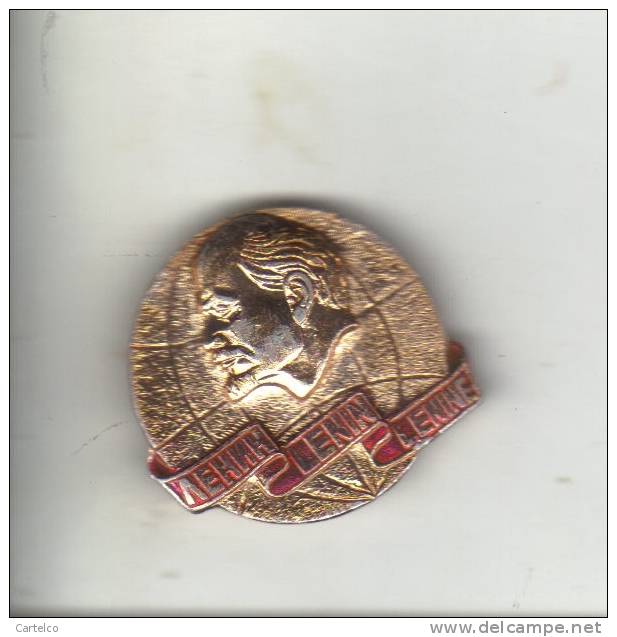 USSR - Russia - Old Pin Badge - Lenin - Celebrities