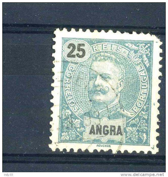 - PORTUGAL ANGRA 1897 . OBLITERE - Angra