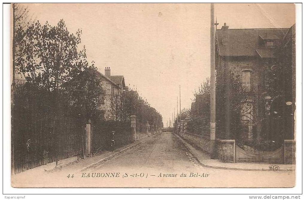 R :val  D ´oise :  EAUBONNE   :  Avenue   Bel   Air - Autres & Non Classés