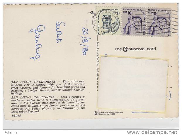 PO7375A# CALIFORNIA - SAN DIEGO  VG 1980 - San Diego