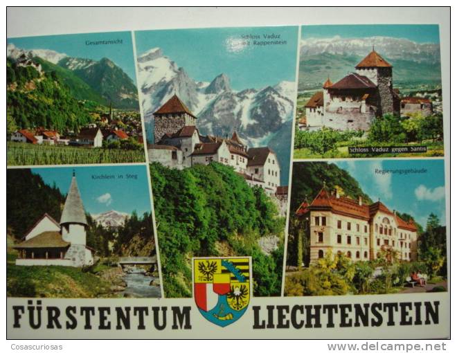 172  VADUZ   LIECHTENSTEIN  YEARS 1980 - OTHERS SIMILAR IN MY STORE - Liechtenstein