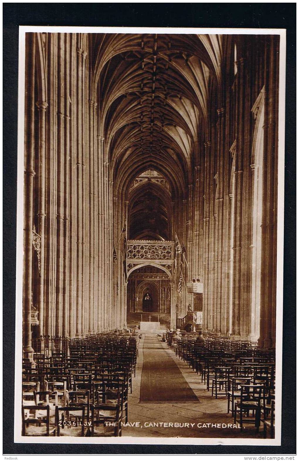 RB 720 - 5 Real Photo Postcards Canterbury Cathedral - Kent - Canterbury