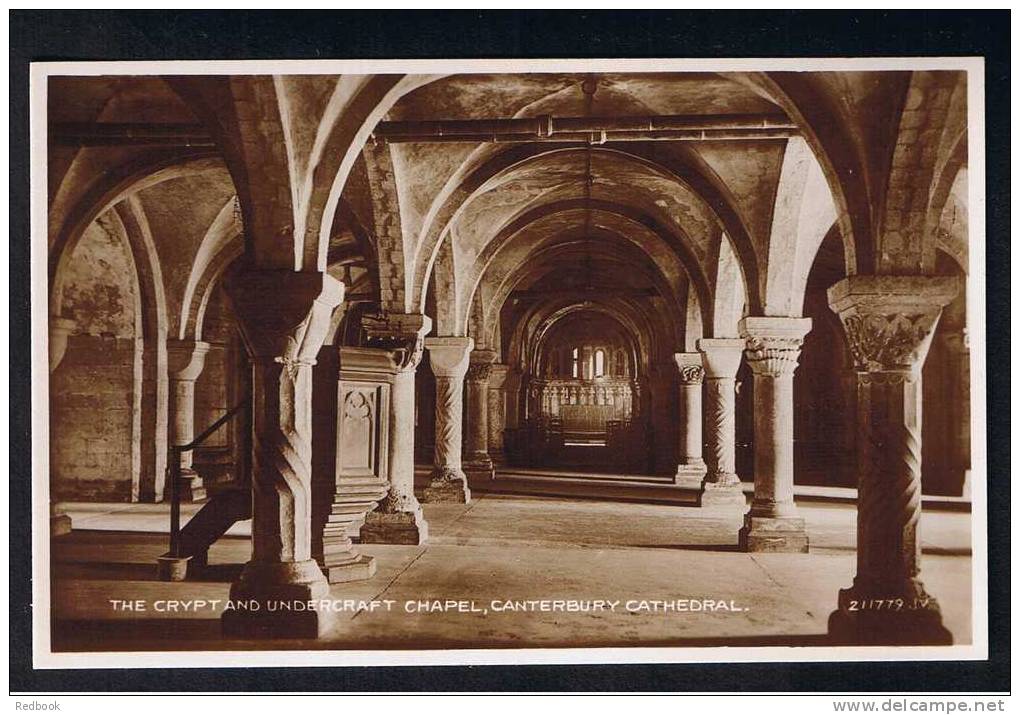 RB 720 - 5 Real Photo Postcards Canterbury Cathedral - Kent - Canterbury