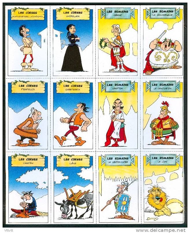 LIVRE-JEU ASTERIX (1994) Avec Jeu Des VII Familles, Complet (50 Pages), Couverture Obélix, Excellent état... - Astérix