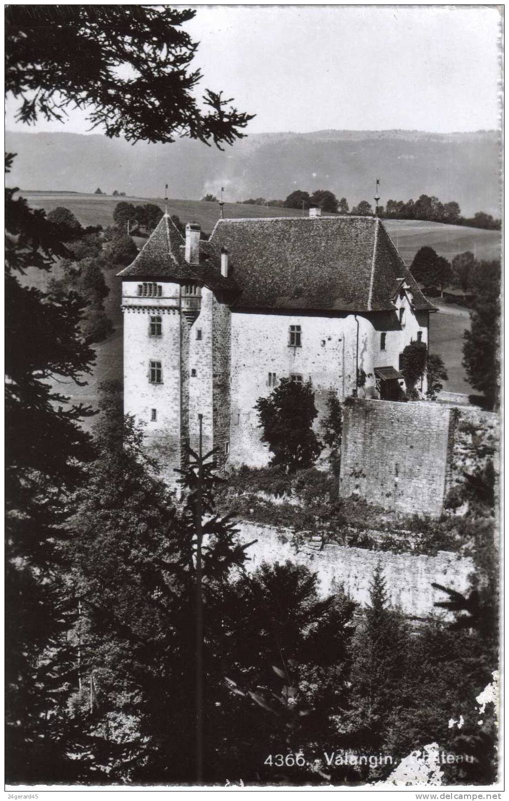 CPSM VALANGIN (Suisse-Neuchatel) - Le Château - Valangin