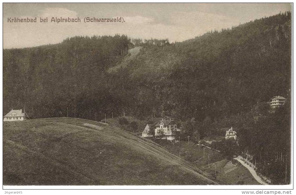 CPSM ALPIRSBACH (Allemagne-Bade Wurtemberg) - Krahenbad Bei Alpirsbach Scharzwald - Alpirsbach