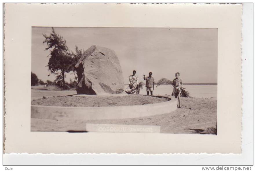 AFD.140/ COTONOU - Carte Photo Dentellée - Dahomey