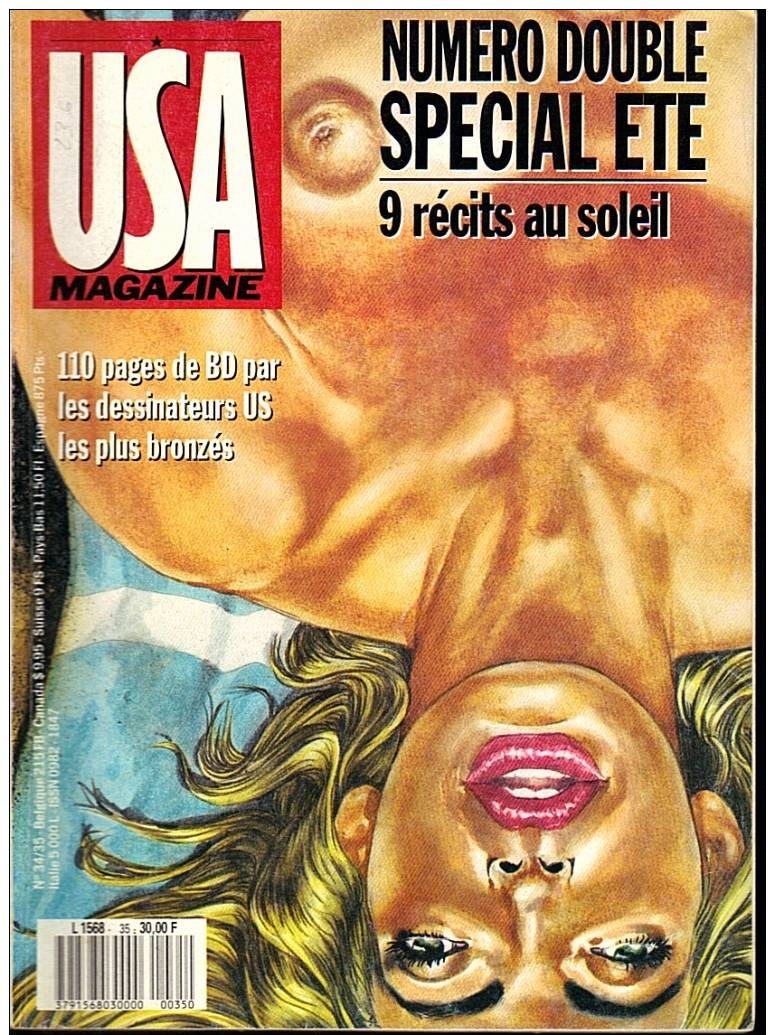 USA Magazine N°35 - 1988 *N° Double SPECIAL ETE* Voir Sommaire Joint - Fortsetzungen