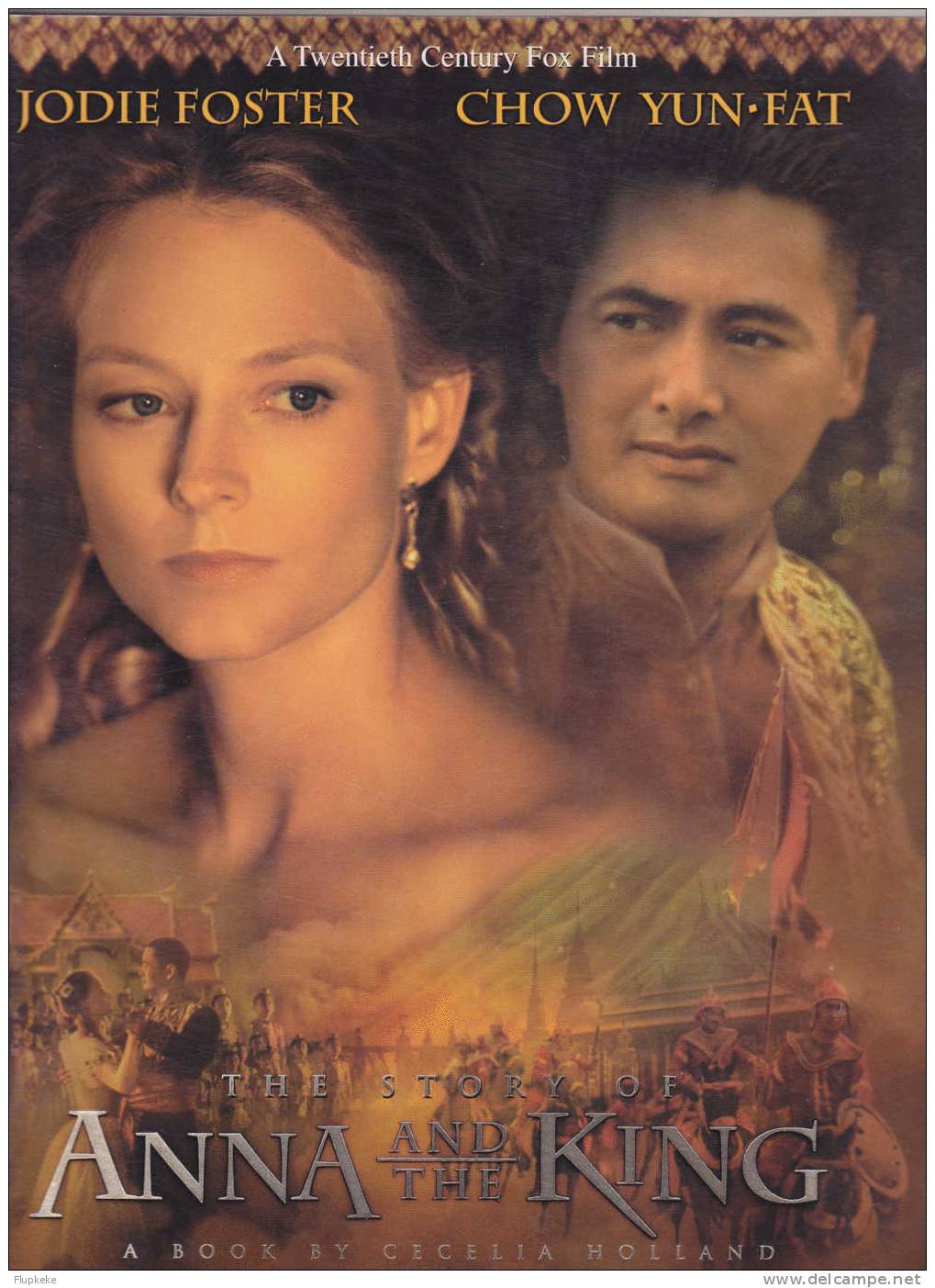 The Story Of Anna And The King Cecilia Holland Harper Entertainment Book 1999 Jodie Foster - Cine