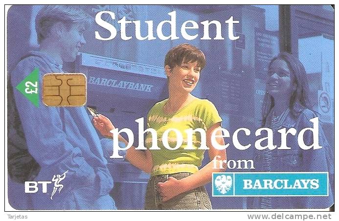 TARJETA DEL REINO UNIDO DE BT DE BARCLAYS - BT Promociónales