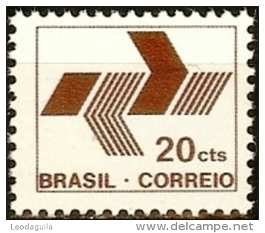 BRAZIL # R537  -  Logo  -  Emblem Of ECT  - 1972 - Neufs