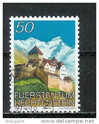 YT N° 838 - Oblitéré - Chateau De Vaduz - Gebraucht