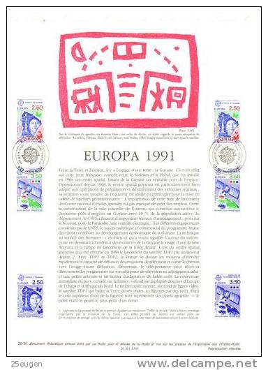 FRANCE 1991  EUROPA CEPT  ETB - 1991