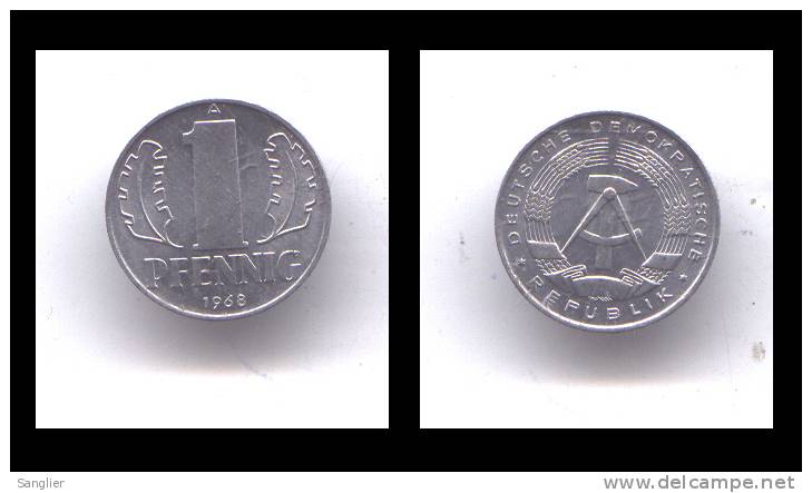 1 PFENNIG 1968 A - 1 Pfennig
