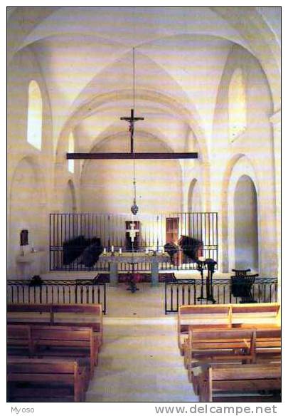 83 COTIGNAC Monastere La Font St Joseph Du Bessillon Interieur De L´Eglise Des Benedictines - Cotignac