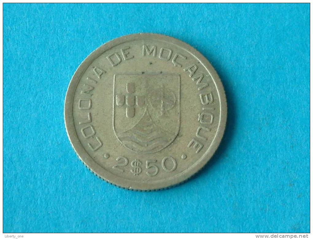 1935 - 2 $ 50 ESCUDOS / KM 61 ( For Grade, Please See Photo ) ! - Mozambique