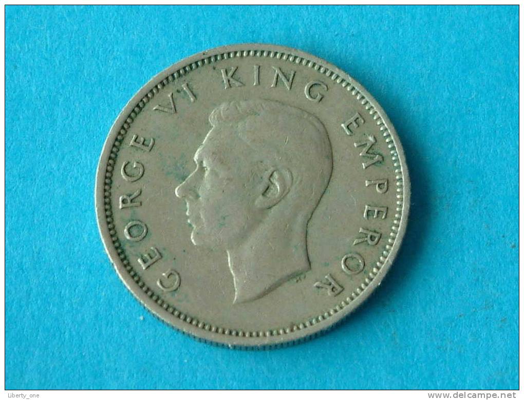 1947 - 1 SHILLING / KM 9a ( For Grade, Please See Photo ) ! - New Zealand