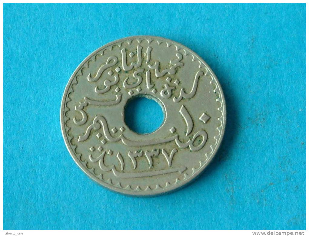 1919 - 10 CENT / KM 244 ( For Grade, Please See Photo ) ! - Tunisie