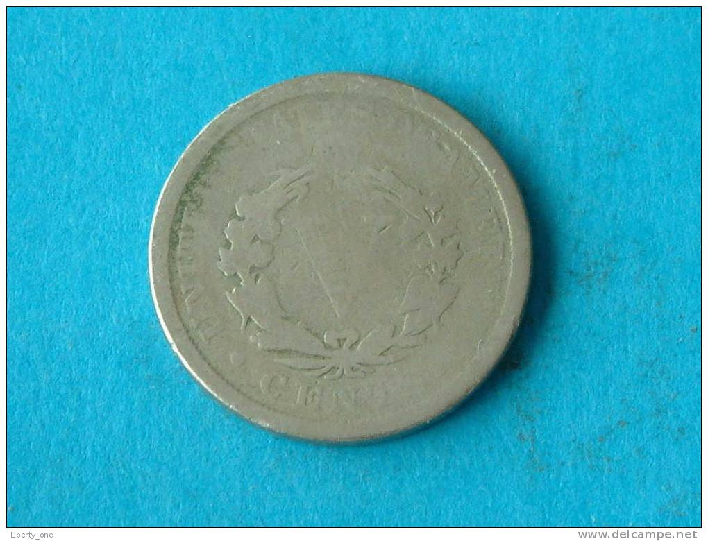 1891 - V CENTS / KM 112 ( For Grade, Please See Photo ) ! - 1883-1913: Liberty (Liberté)