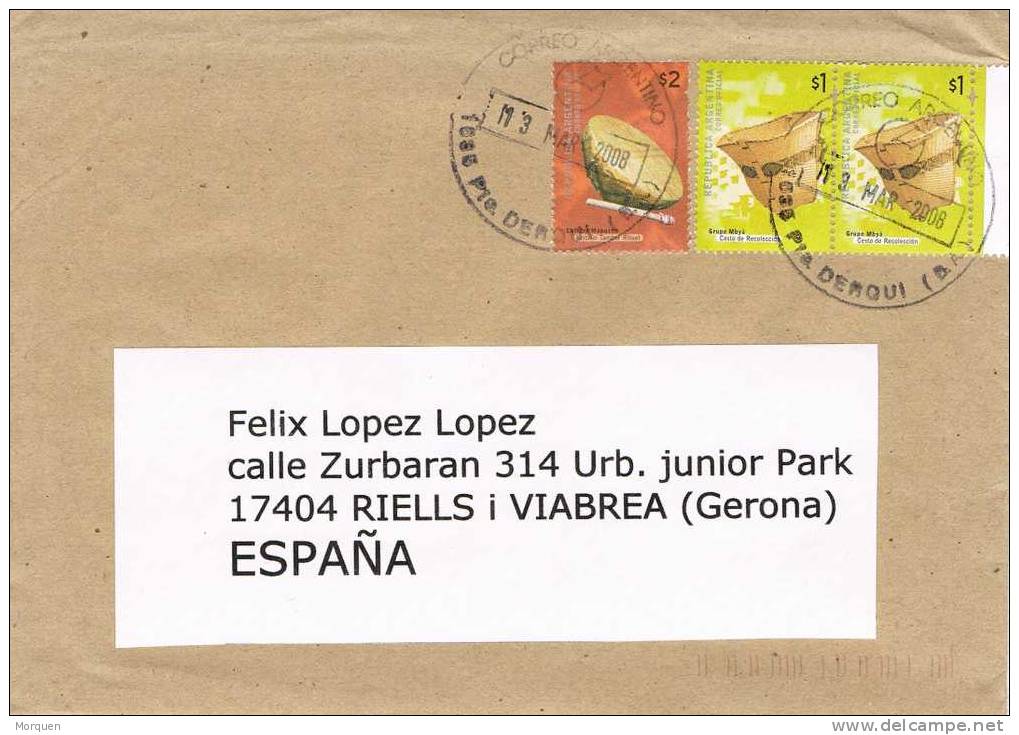 Carta Buenos Aires (Argentina) 2008 A España - Covers & Documents