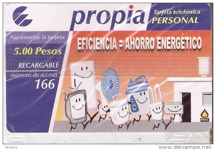 PR-039/A TARJETA DE CUBA DE PROPIA DE $5 AHORRO ENERGETICO 13/10/2007 NUEVA-MINT - Kuba