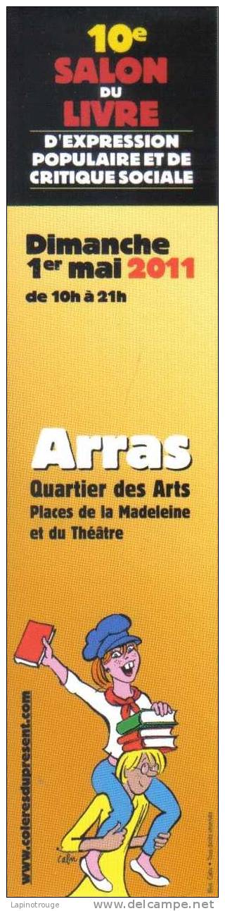 Marque Page CABU Salon Du Livre Arras 2011 - Marque-pages
