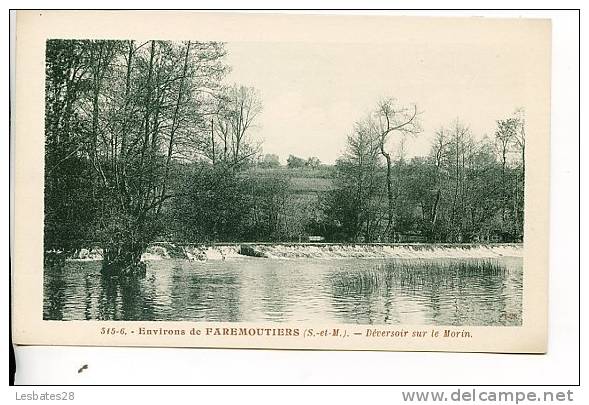 CPA 77.- Environs De Farmoutiers.- Déversoir Sur Le MORIN-MA-SA  2011 93 - Sonstige & Ohne Zuordnung