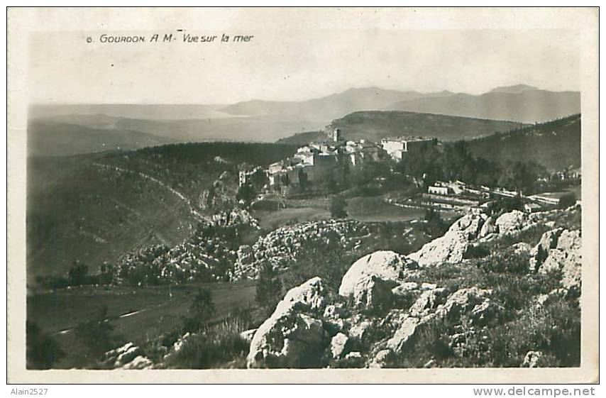 06 - GOURDON - Vue Sur La Mer (J. Gilletta, NÂ° 6) - Gourdon