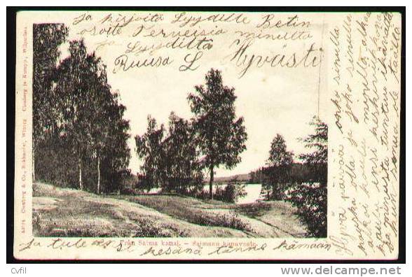 FINLAND1903 - Picture Postal Card Bearing The 10P, Circulated Within Finland - Covers & Documents