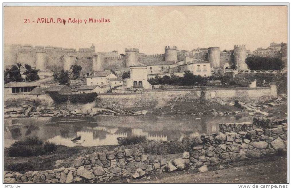 AVILA Rio Adaja Y Murallas - Ávila