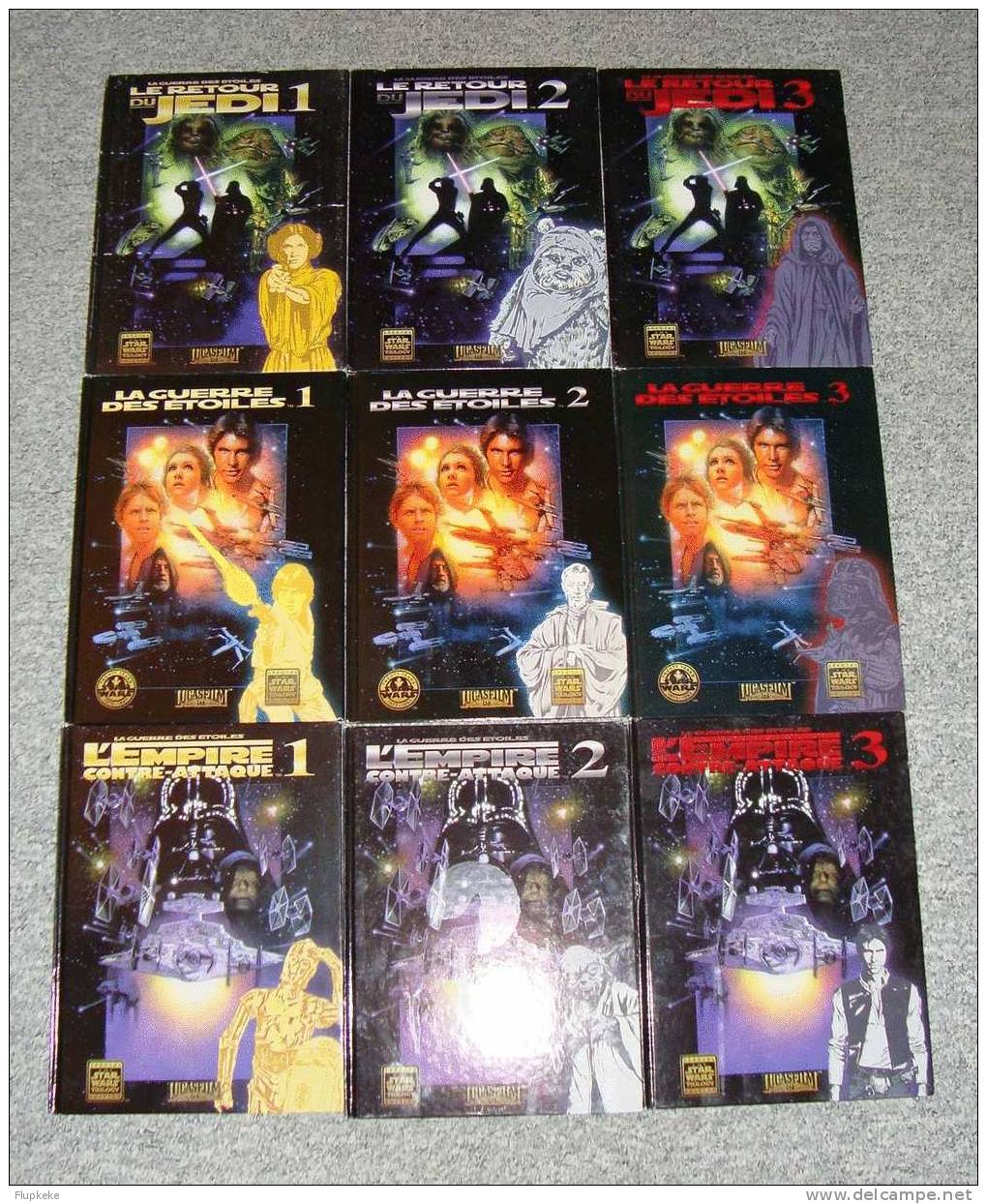 Star Wars La Guerre Des Étoiles L´Histoire Complète De La Trilogie En Album-Photo Mirages Et Légendes 1997 - Film/ Televisie