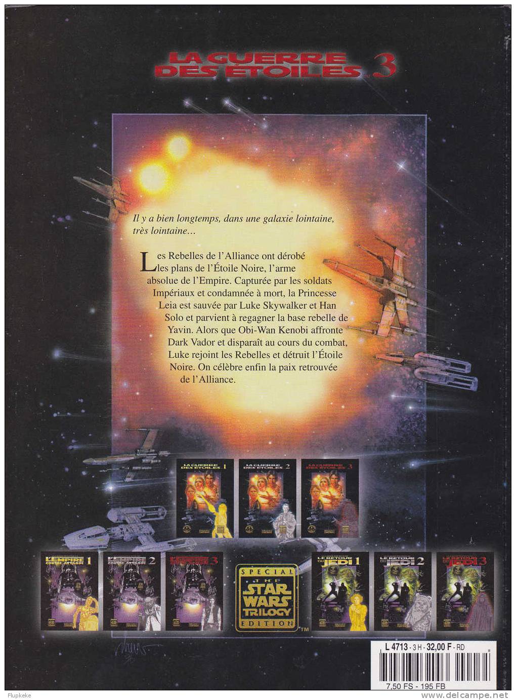 Star Wars La Guerre des Étoiles L´Histoire complète de la Trilogie en Album-Photo Mirages et Légendes 1997