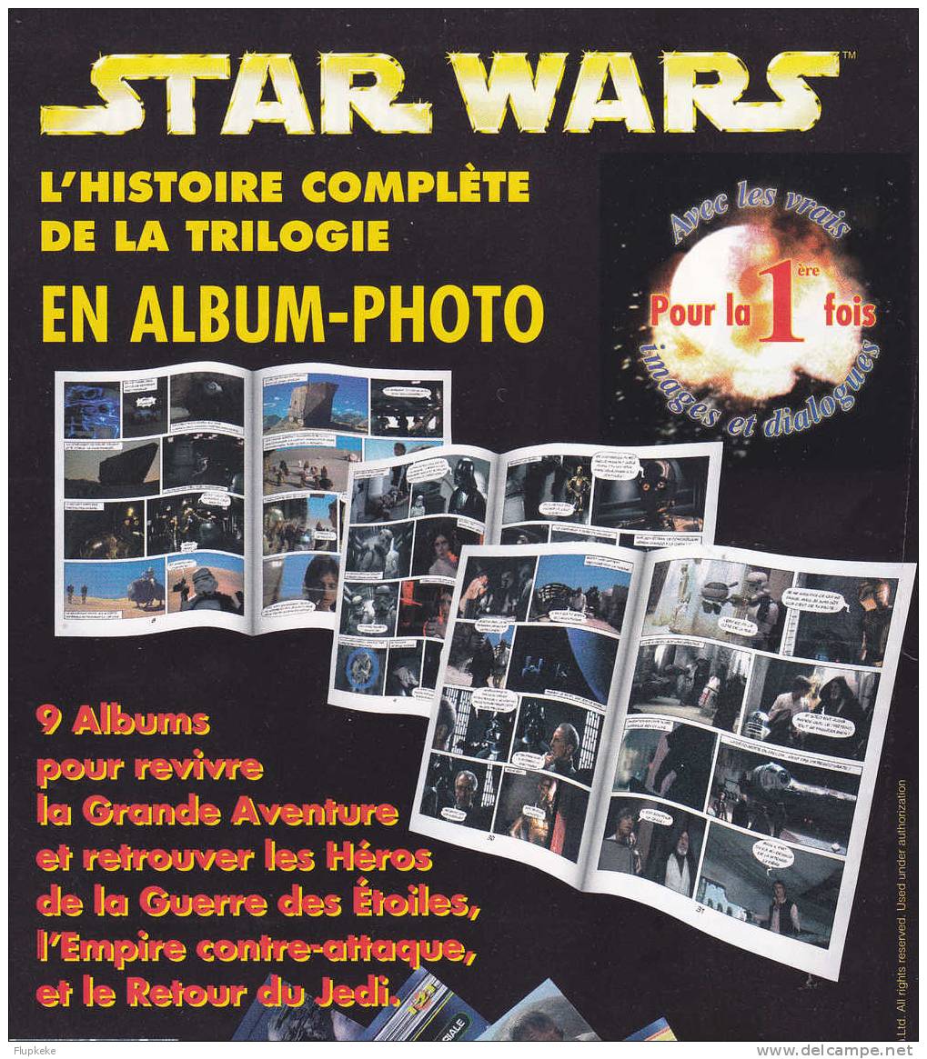 Star Wars La Guerre des Étoiles L´Histoire complète de la Trilogie en Album-Photo Mirages et Légendes 1997
