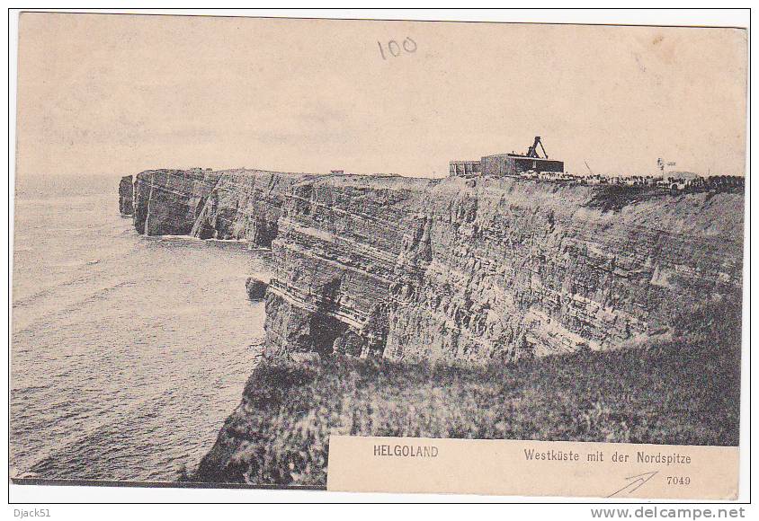 HELGOLAND - Westküste Mit Der Nordspitze - Pinneberg