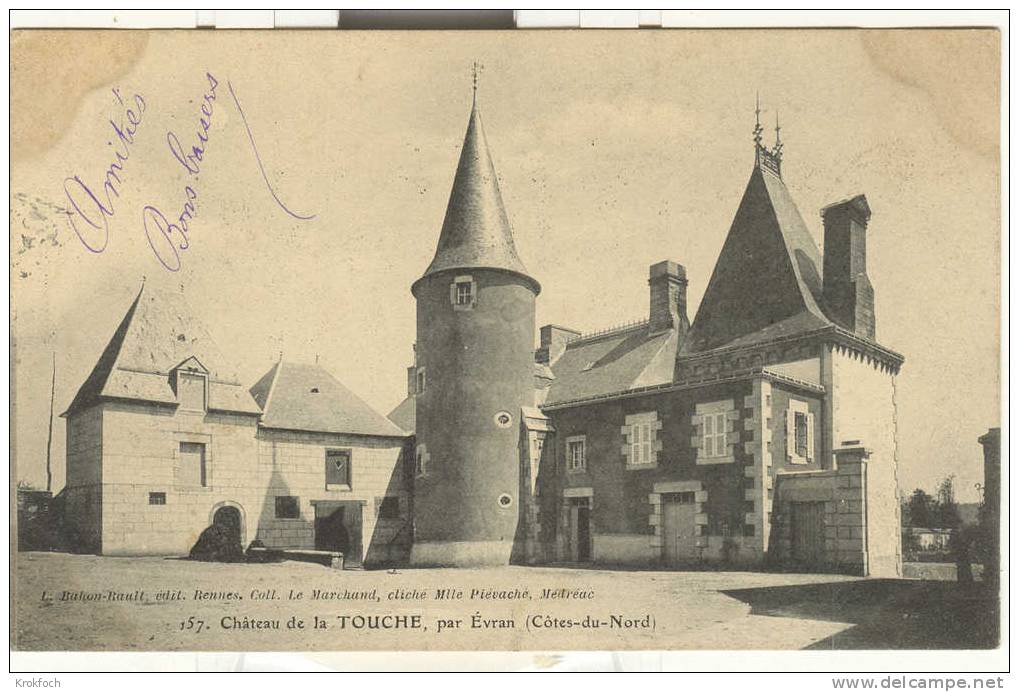 Evran 22 - Chateau De La Touche - Evran