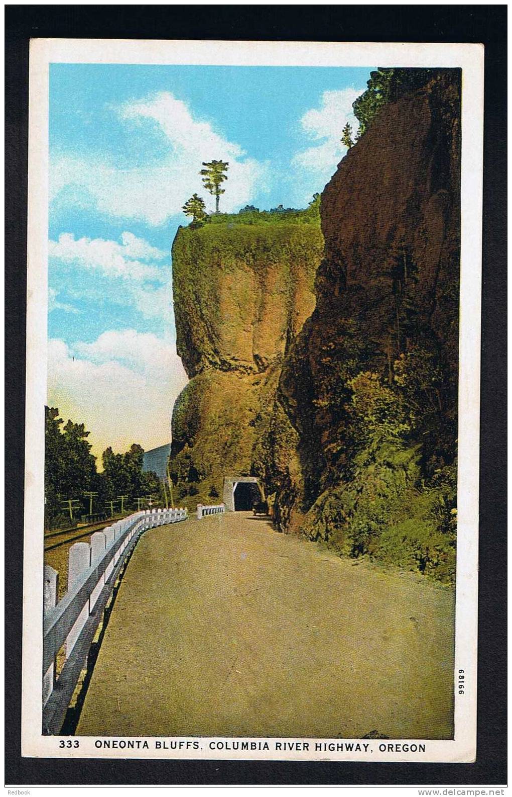 RB 721 -  Early USA Postcard - Oneonta Bluffs - Columbia River Highway - Oregon - Autres & Non Classés