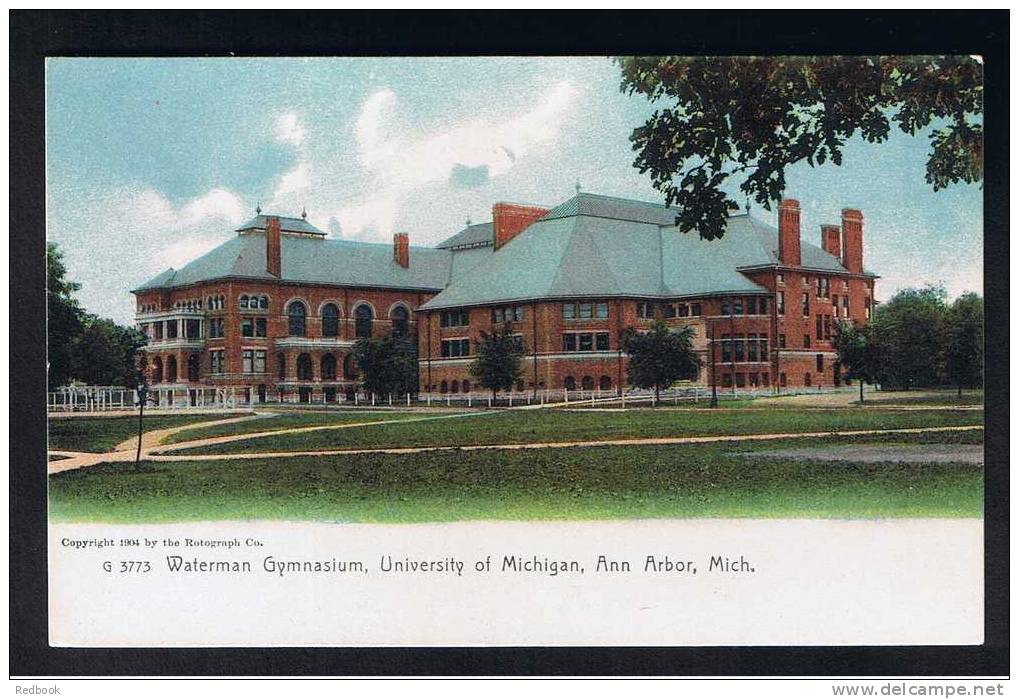 RB 721 - Early Postcard - Waterman Gymnasium - University Of Michigan - Ann Arbor USA - Ann Arbor