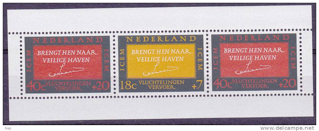 NEDERLAND - Michel - 1966 - Blok 4 - MNH** - Cote 4,50€ - Bloques