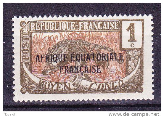 Congo Francais N°72 Neuf Sans Charniere - Neufs