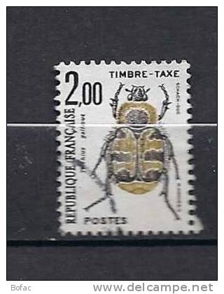 T 107 (OBL)  Y  &  T    (timbre Taxe Insecte)   "FRANCE" - 1960-.... Used