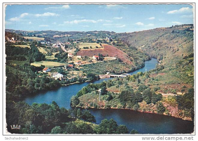 23. Cpsm. Gf. CHATELUS-LE-MARCHEIX. Le Lac, Vue Aérienne. 3 - Chatelus Malvaleix