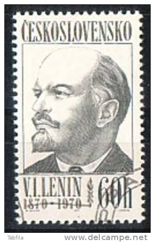 TCHECOSLOVAQUIE - 1970 - 100 Ans De La Naissance De Lenin  - 1v Obl. - Lenin